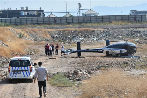 MSBden İzmirde Helikopter Kazası